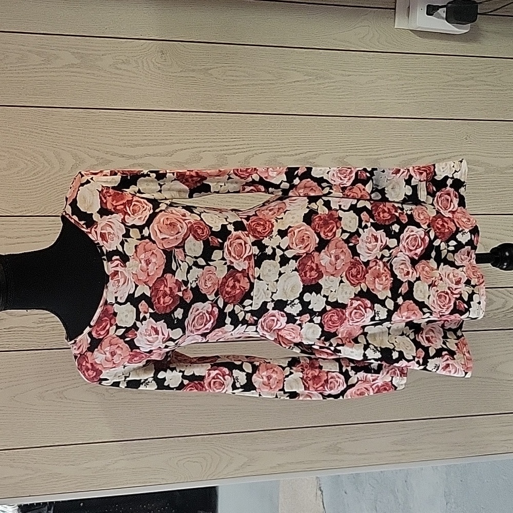 Rose flare dress